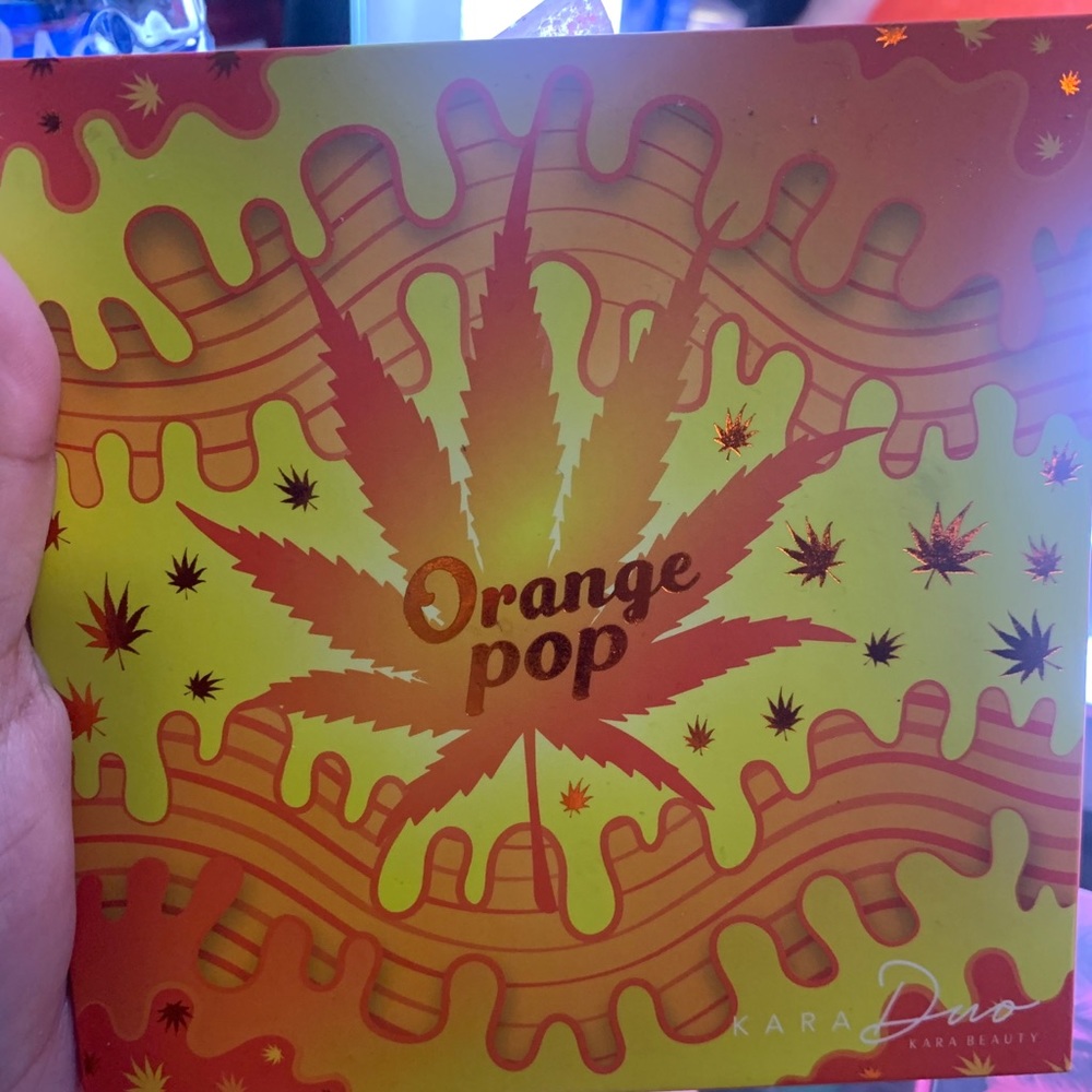 Kara Beauty Orange Pop Shadow Palette